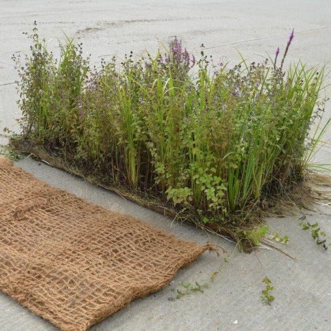 Pond Coir Mats British Seeds & Plants Habitat Aid