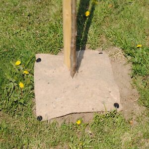 Biodegradable mulch mat